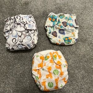 Blueberry Simplex Pocket/AIO Diaper Bundle - Never Used